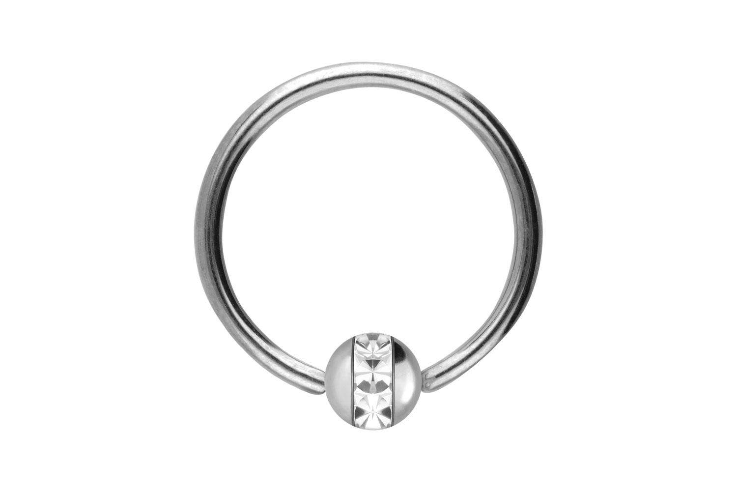 Chirurgenstahl Klemmkugelring EPOXY-RING-KUGEL
